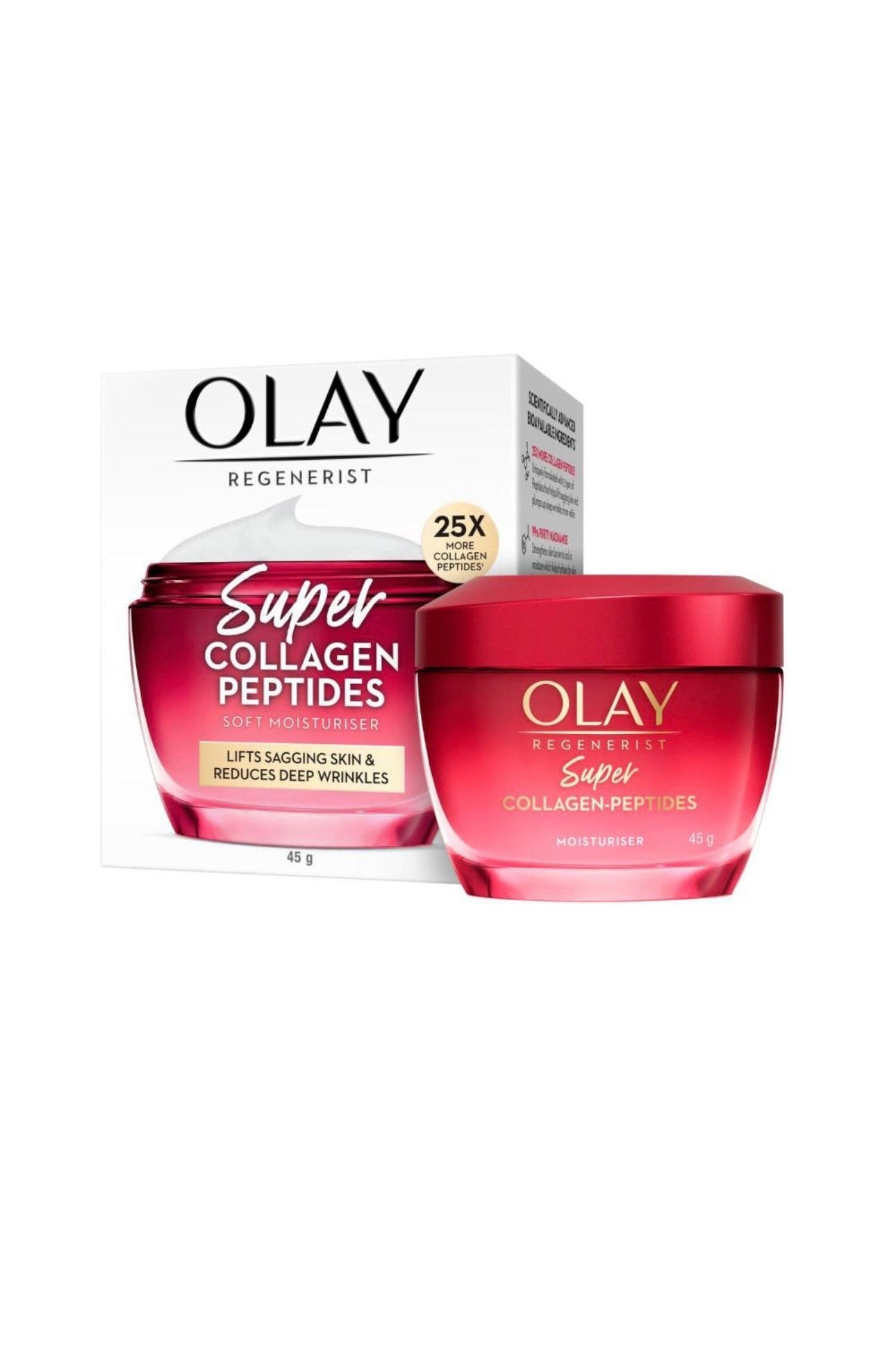 Olay Regenerist Super Collagen Peptides Moisturiser | 45g