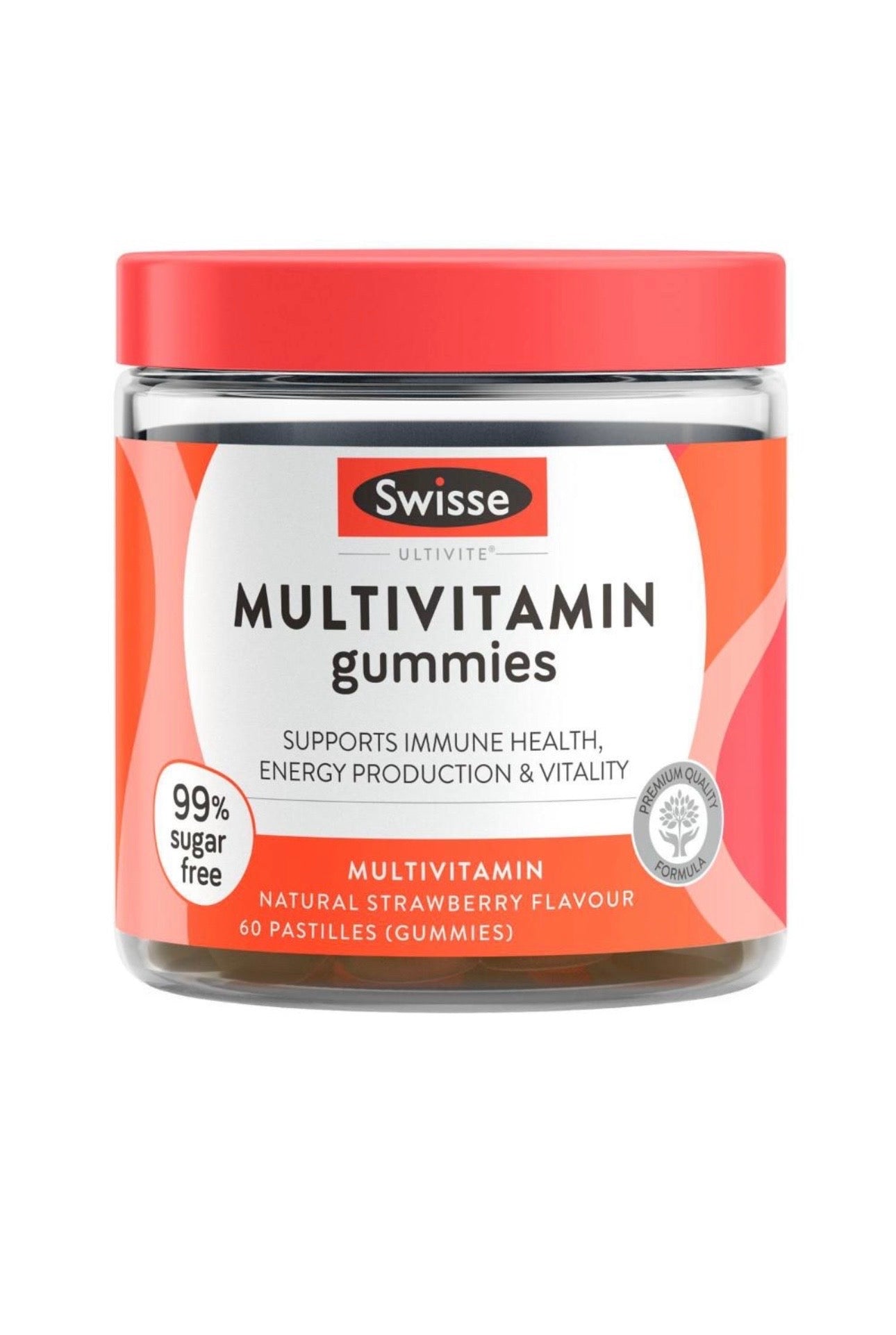Swisse Ultivite Multivitamin Gummies With Key Nutrients | 60 pack