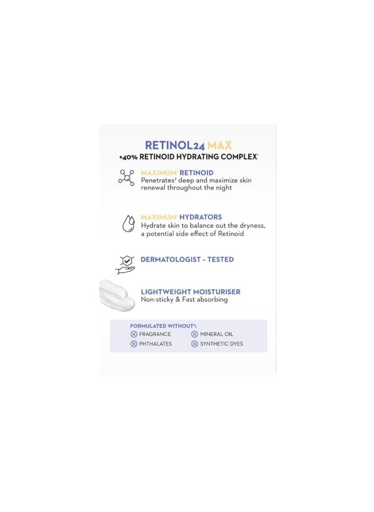 Olay Regenerist Retinol Max Face Cream | 50g