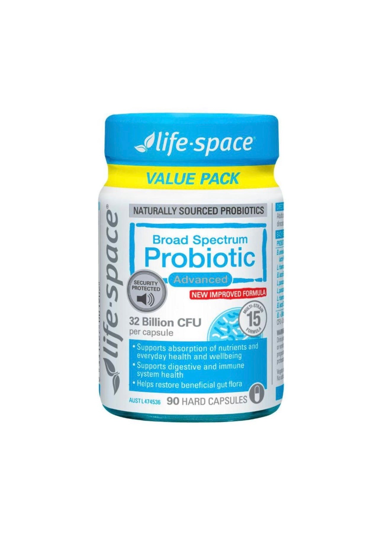 Life Space Broad Spectrum Probiotic Advanced Capsules