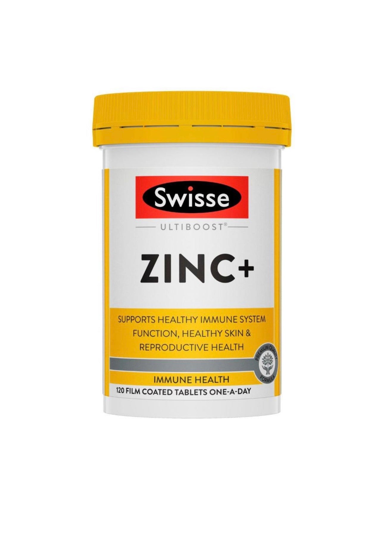 Swisse Ultiboost Zinc+ Contains Zinc For Immune System Health Support | 60 pack